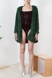  Fur Green Coat