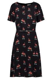 Flamingo Belted Dress