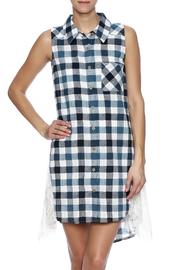 Plaid Tank Dress