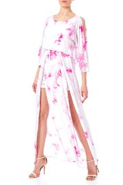  Pink Tie-dye Dress