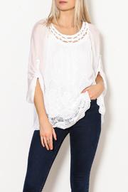  3/4 Sleeve Embroidered Tunic