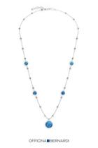  5-station Aurora-blu Necklace