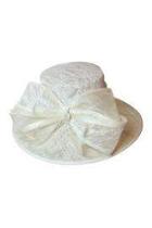  Cream Victoria Derby-hat