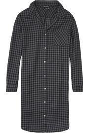  Checked Shirt Dress
