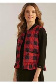  Ruffled Puffer Vest