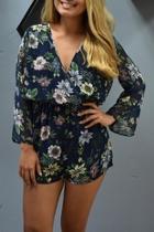  Eden Printed Romper