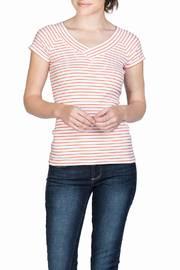  Short Sleeve Double V-neck