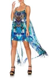  Mini Dress With Overlay