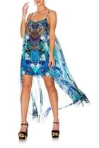  Mini Dress With Overlay