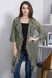  Lace Cascade Cardigan
