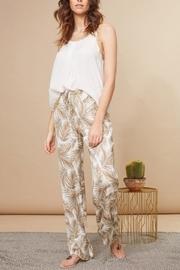  Palm Print Pants