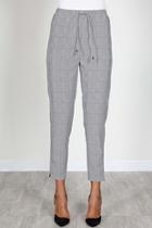  Black Plaid Pants