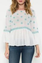  Bohemian Emroidered Top
