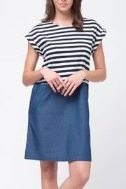  Striped Chaka Dress