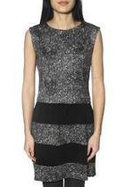  Grey Print Mini Dress