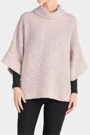  Fuzzy Cowl Neck Top