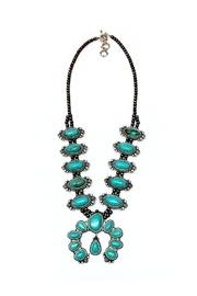 Natural Turquoise Squash Necklace