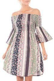  Boho Knee Length Dress