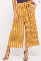  Cassie Striped Paperbag Pants