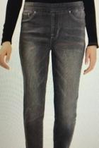 Frayed Hem Jeggings