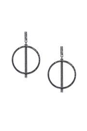  Cz Circle Earring