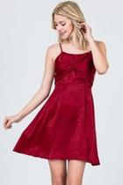  Twisted Front Dress
