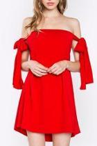  Red Tie Dress