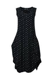 Polka Sleeveless Dress