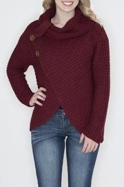  Asymmetrical Wrap Sweater