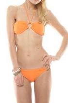  Tangerine Bikini Top