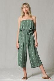  Strapless Jumpsuit, Green