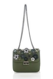 Green Flower Bag