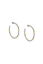  Tri-color Slash Hoops