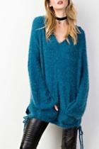  Mohair Knitted Sweater