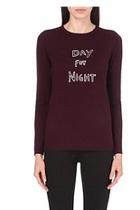  Wine Color Sweater