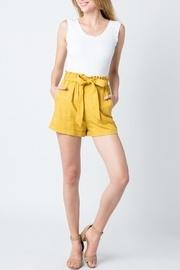  High-waist Paperbag Shorts
