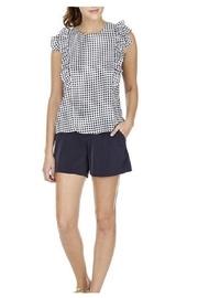  Ruffles Checkered Top