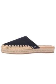  Navy Espadrille Mule