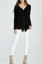  Button-down Thermal Top