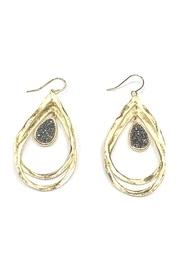  Intertwined Tear-drop Earrings