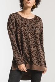  Leopard Weekender Pullover