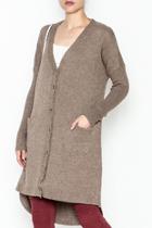  Oversized Pocket Cardigan