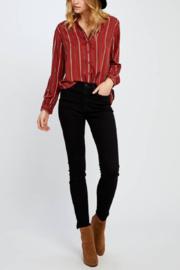  Serena Stripe Blouse