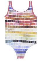  2-6 Years Tile Swimsuit