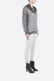  Mohair Cowlneck Sweater