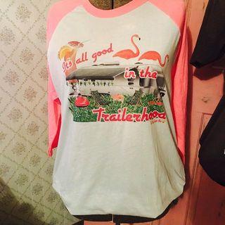  Pink Baseball Tee