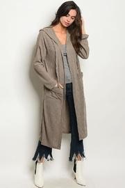  Mocha Waffle Cardigan