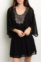  Black Beaded Dress