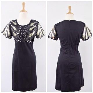  Sequin Wing Dress