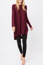  Oversized Knit Tunic